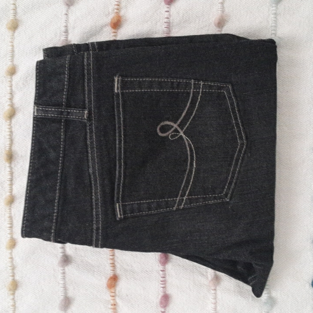 Women's Ann Taylor Loft Skinny Fit Black Jeans  Sz 12